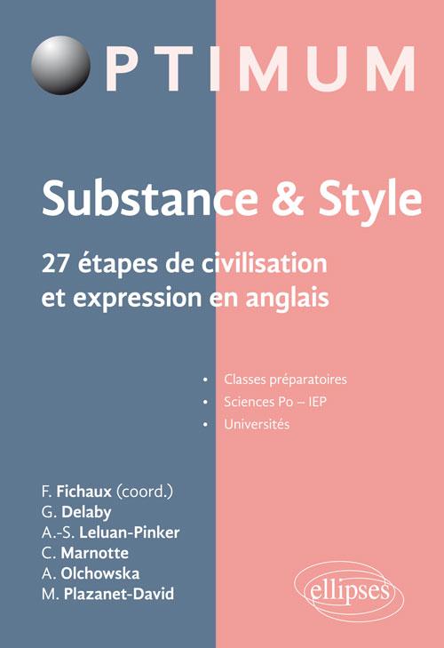Substance and Style - 30 fiches culturelles du monde anglophone